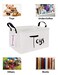 QUEENLALA Rectangular laundry basket with handlesRoom decor Nursery decorHamper for nurseryKids Foldable Nursery Laundry Basket for OrganizingRectoys
