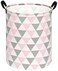 ACMUUNI 197 Round Kids Laundry Basket Gift Baskets Storage Laundry Hamper Baby Toys Nursery Bin with HandlesStorage Basket for Kids Room Bedroom Decor Triangle