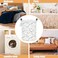 LANGYASHAN Laundry Basket Canvas Fabric Collapsible Organizer Basket for Storage Bin Toy Bins Gift Baskets Bedroom Clothes Children Nursery Hamper Cat