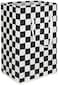 HIYAGON 75L Freestanding Laundry BasketLarge Collapsible Tall Clothes Hamper with HandlesWaterproof Toy Storage Bin for Boys and GirlsBaby NurseryRacing flag