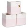 NaturalCozy Storage Cubes 11 Inch Cotton Rope Woven Baskets for Organizing 3Pack Cube Storage Bin Square Storage Baskets for Shelves Organizer Classroom Kids Toy Bins Closet Baby Nursery