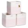 NaturalCozy Storage Cubes 11 Inch Cotton Rope Woven Baskets for Organizing 3Pack Cube Storage Bin Square Storage Baskets for Shelves Organizer Classroom Kids Toy Bins Closet Baby Nursery