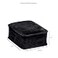 ALLURE BOX Allure Rich Suede Black Luxury Pendant Box Elegant Diamond Pendant Case With Black Velour Interior Jewelry Display Gift Box For Unique Proposal Engagement Or Wedding