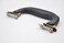 CynKen 1 Pieces PU Leather Handle for Guitar Musical Box Handbags Gift Boxes Wine Boxes Luggage Toolbox Trolley Instrument Case Brown Silver