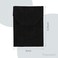 Framendino Velvet Necklace Folder Jewelry Travel Storage Holder Display Case Gift Box for Anniversary Birthday Black