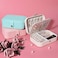 homchen Travel Jewelry Organiser Cases Jewelry Storage Box for Necklace Earrings Rings Bracelet BoxPink