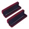 iSuperb 2 Pcs Long Red Velvet Necklace Box Chain Bracelet Boxes Cases 87x16x2inch Jewelry Display Storage Gift Box