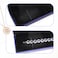 iSuperb LED Light Long Necklace Box Chain Bracelet Box Jewelry Display Case 9x 22x14 inches Storage Deep Blue Jewelry Gift Box
