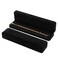 iSuperb Set of 2 Velvet Necklace Box Long Bracelet Box Display Chain Jewelry Box Case 87x16x2inch for Necklace Storage Gift Box