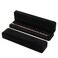 iSuperb Set of 2 Velvet Necklace Box Long Bracelet Box Display Chain Jewelry Box Case 87x16x2inch for Necklace Storage Gift Box