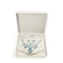 JunningGor Jewelry Set Velvet Box Necklace Earring Ring Necklace Bracelet Gift Display Case Wedding Jewelry Storage Holder Beige