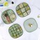 LETURE 3Layer Acrylic Jewelry Organizer Box for Stud Earrings Rings Necklaces Bracelets Claw Clip Organizer Small Bead Storage Containers for Crafts Green