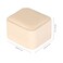 LETURE 4 Pieces Velvet Ring Gift Boxes Set Earring Pendant Jewelry Case Jewellry Display Box for Wedding EngagementProposal Birthday and Anniversary Apricot4PCS