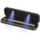 LETURE Luxury LED Necklace Long Chain Gift Box with LED Light Velvet Jewelry Box Storage Case Organizer Holder Black