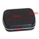 Mini Skater Metal Hinged Tin Box Rectangular Empty Small Hinged Tins Containers Storage Case for Pills Candies and Bead Earring Necklace Bracelet Jewelry Craft Matte Black 4
