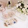 NiHome Transparent 3Layer Jewelry Organizer Box with Elegant Gold Handle Efficient Storage Versatile for Earrings Rings Bracelets Watches Stylish MultiFunctional Accessory Holder