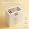 Somduy Jewelry Box 5 Layers Jewelry Storage Display Box with Glass Lid for Women 4 DrawersLarge Capacity for Necklace Earrings Bracelets RingsWhite