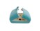Svea Display Premium Grade Luxurious Aqua Velvet Jewelry Case for Bracelet Bangle Storage Present Box