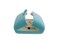 Svea Display Premium Grade Luxurious Aqua Velvet Jewelry Case for Bracelet Bangle Storage Present Box