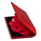 Wislist Creative Ring Box Small Ring case for Proposal Engagement Wedding Ceremony Birthday Gift Jewelry Display Presentation Storage Chest Holder Organizer Red