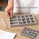 YUFONG Earring Organizer Box Acrylic Jewelry Organizer with 3 Drawers 54 Adjustable Grids Clear Stackable Earring Holder Velvet Trays Ring Display Case for Women Girls Gray
