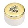 Hipiwe Ceramics Jewelry Box with Golden Bee Lid Small Jewelry Display Organizer Holder Trinket Storage Tank Container for Home DecorGift for Women