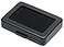 Giftop Glass Top Loose Diamond or Gemstone Display Box Case Holder Show Container Metal Black Large Rectangle