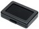 Giftop Glass Top Loose Diamond or Gemstone Display Box Case Holder Show Container Metal Black Large Rectangle