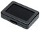 Giftop Glass Top Loose Diamond or Gemstone Display Box Case Holder Show Container Metal Black Large Rectangle
