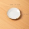CEIERPH Ceramic Leaf Jewelry Dish Tray Ring Holder Small Decorative Trinket Dish for Rings Earrings Necklaces 4 Inch White