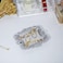 Funly mee Antique Trinket Dish Vintage Metal Jewelry Tray Ring Holder Sliver S