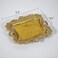Funly mee Small Antique Trinket Dish Vintage Jewelry Tray Ring Holder Gold2PACK