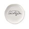 HOME SMILE Sleeping Dog Ring Dish Jewelry Tray Christmas Gifts for Dog Mom Ceramic White 4