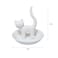 MaoYaMao Cat Ring Holder Ceramic Dish Jewelry Tray for Women Engagement Ring Dish for Women