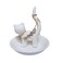 MaoYaMao Cat Ring Holder Ceramic Dish Jewelry Tray for Women Engagement Ring Dish for Women