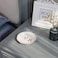 VINCOMIC Initials Ring Dish Jewery Tray with Personalized HMonogrammed Gifts Wedding Engagement for Women Friends sisterCeramic White