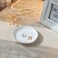 VINCOMIC Initials Ring Dish Jewery Tray with personalized NMonogrammed Gifts Wedding Engagement for Women Friends sisterCeramic White