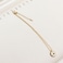Wudygirl Necklace Organizer with Clear Glass Lid Stackable Jewelry Organizer Tray with 20 Hooks for Necklace BraceletBeige Necklace Box