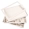 Coward Stackable Jewelry Trays Organizer Set with Clear Lid Trays for Drawer Earring Necklace Bracelet Ring Display Organizer beigering12girds30girdsThe glass lid