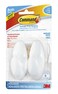 Command BATH18ES Bath Hook with 2 Medium Strips