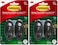 Command Hooks Black 3 lb Capacity Outdoor WaterResistant Strips 2Hooks 4Strips DamageFree