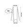 AccEncyc 60Pcs Fabric Panel Wall Hooks Panel Wall Wire Hooks Cubicle Hooks for Fabric Walls at Office Kitchen Home Shelf Picture Key Hanging Accessories