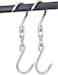 Alele Swiveling Meat Hook12mm Heavy Duty Stainless Steel Processing Butcher Hooks Large FishHuntingCarcass Hanging Hook Pack of 2 145 inch 12mm Swiveling Meat Hook2p