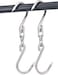 Alele Swiveling Meat Hook12mm Heavy Duty Stainless Steel Processing Butcher Hooks Large FishHuntingCarcass Hanging Hook Pack of 2 145 inch 12mm Swiveling Meat Hook2p