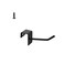 Chinflly 15 PCS Metal Panel Hook Hanger2 Inch Jewelry Display Hook for Hanging Tower Scarf hat Key