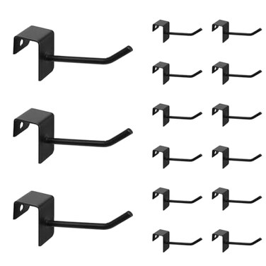 Chinflly 15 PCS Metal Panel Hook Hanger2 Inch Jewelry Display Hook for Hanging Tower Scarf hat Key