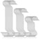 Frcctre 30 Pack Stainless Steel S Hooks Large S Shape Hanging Hooks 81216 Utility Heavy Duty Metal Long S Hook for Garden Kitchen Bathroom Wardrobe Indoor Outdoor Use