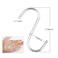 HTBMALL 40Pack S Hooks Stainless Steel Heavy Duty S Hooks for Hanging pots Pans Plants Coffee Mugs Towels in Kitchen and Bathroom Coat Bag Work Shop Perfect Rack Hooks