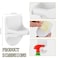 KuuGuu 6 PCS Wall Mount Spray Bottle Hooks Holder to Create Storage Space Easy to Install Adhesive Hook Strong Spray Bottle Organizer for Cabinet Kitchen Bathroom Mount to a Variety of Surfaces