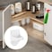 KuuGuu 6 PCS Wall Mount Spray Bottle Hooks Holder to Create Storage Space Easy to Install Adhesive Hook Strong Spray Bottle Organizer for Cabinet Kitchen Bathroom Mount to a Variety of Surfaces